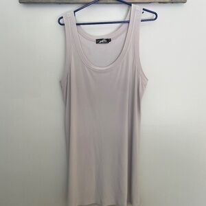 Women's Sympli dress tank, Cream Colour
